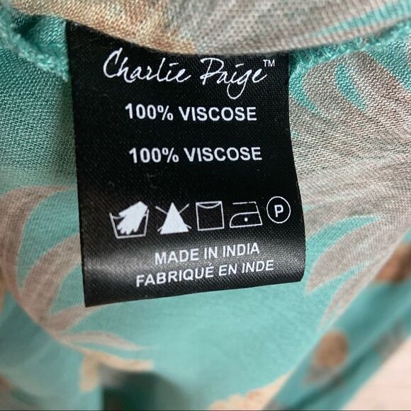 Charlie Paige Pineapple Ruffle Dress K14 - Picture 7 of 8